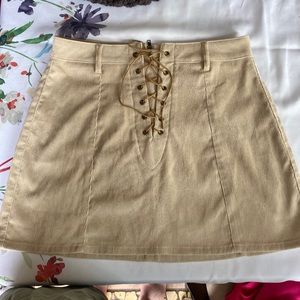 light weight corduroy skirt